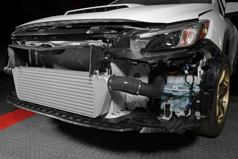 Perrin 22-23 Subaru WRX Front Mount Intercooler Kit (Black Tubes & Silver Core) PSP-ITR-441SL/BK