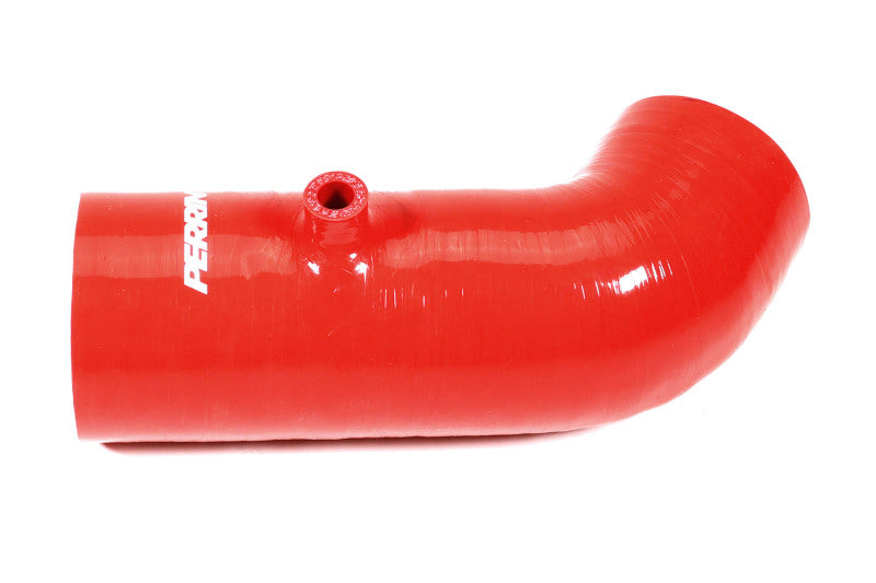 Perrin 22-23 Subaru BRZ/Toyota GR86 Silicone Inlet Hose (3in. ID / SS Wire) - Red PSP-INT-432RD