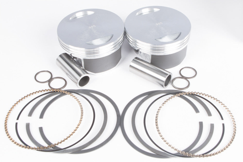 KB PISTONSCast Pistons Tc96 To 103ci 10.0:1 .050KB409C.005