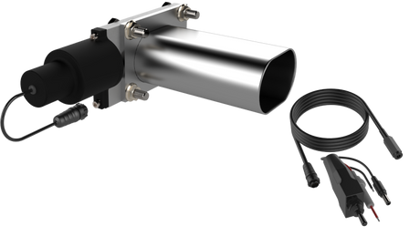 QTP Bolt-On QTEC Low Profile Oval Electric Cutout Valve QTEC33