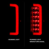 ANZO 1987-1996 Ford F-150 LED Taillights Black Housing Smoke Lens (Pair) 311351