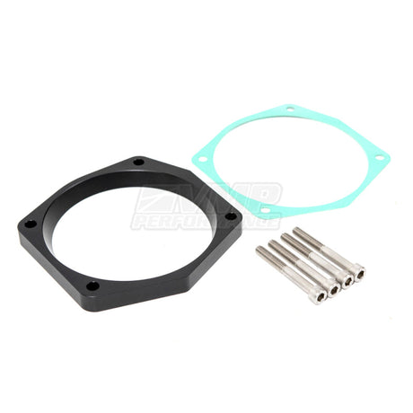VMP Performance 105mm Throttle Body Adapter Plate Kit - Black Anodized VMP-INA023