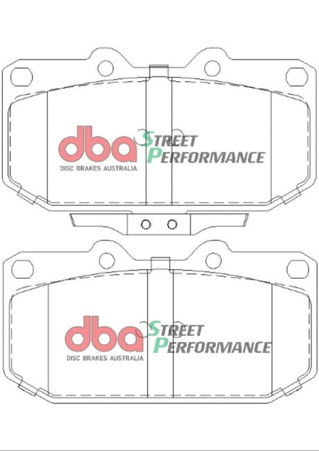 DBA 06-07 Subaru WRX SP500 Front Brake Pads DB1170SP
