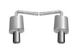 Gibson 11-18 Ford Explorer Base 3.5L 2.25in Axle-Back Dual Exhaust - Stainless 619693