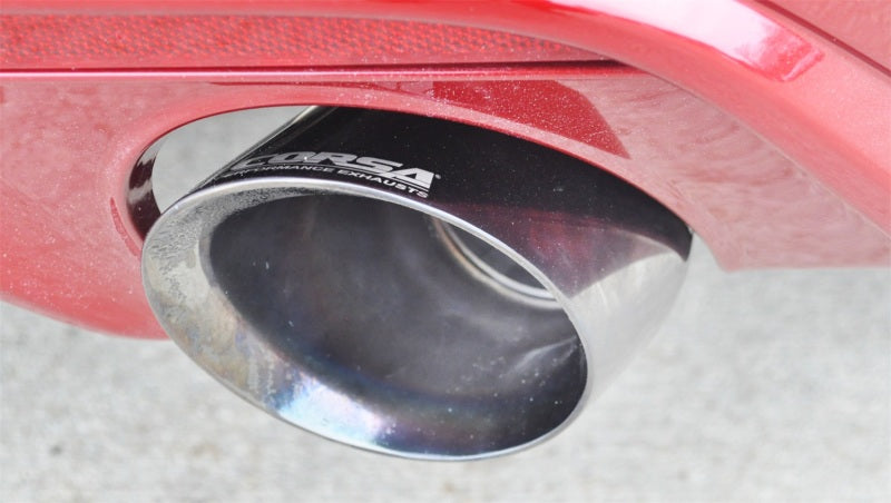 Corsa 2015 Ford Mustang GT 5.0 3in Axle Back Exhaust, Polish Dual 4.5in Tip *Sport* 14326