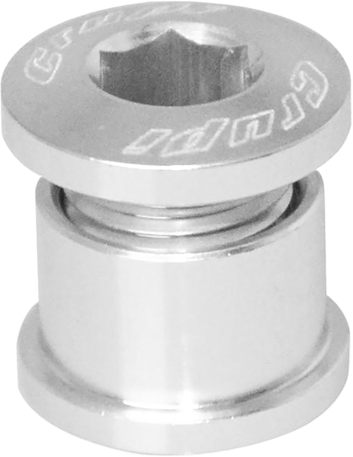 CRUPI Alloy Chainring Bolts Silver 4-6.4mm 80240