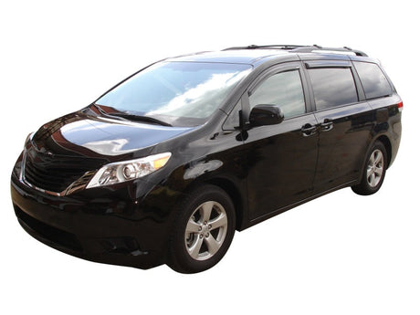 AVS 11-18 Toyota Sienna High Profile Bugflector II Hood Shield - Smoke 24160