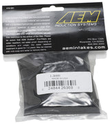 AEM Air Filter Wrap 6 inch Base 5 1/4 inch Top 5 inch Tall 1-4000