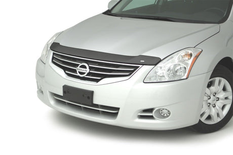 AVS 10-12 Nissan Altima Aeroskin Low Profile Acrylic Hood Shield - Smoke 322063