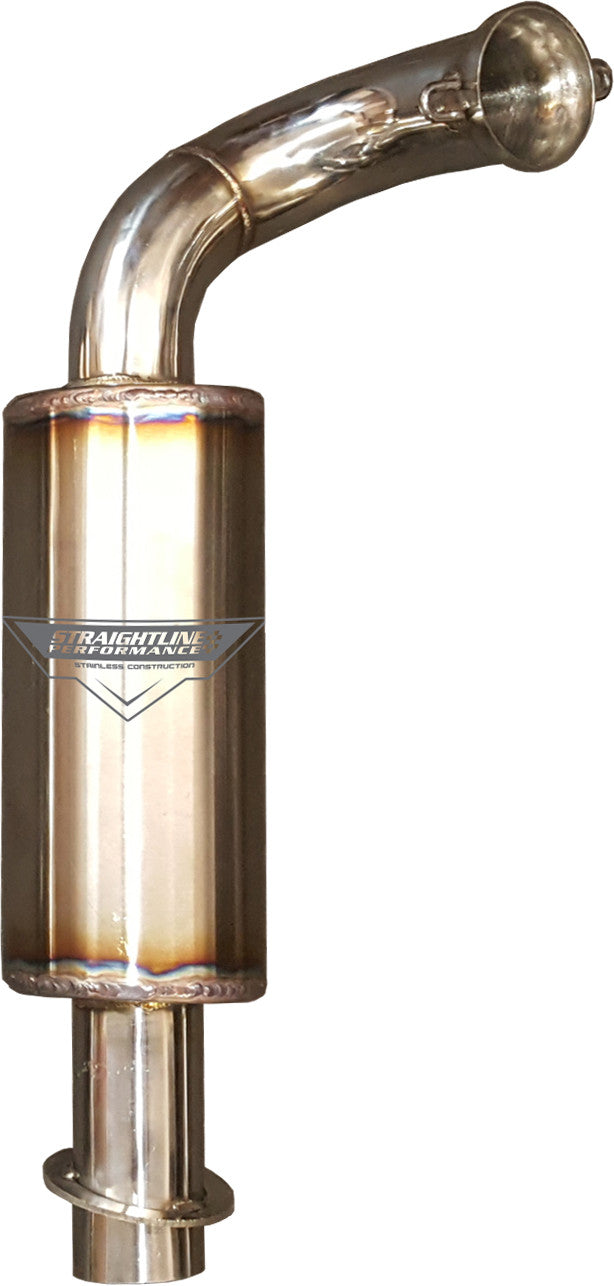 STRAIGHTLINE Stainless Steel Muffler Pol 800 132-143