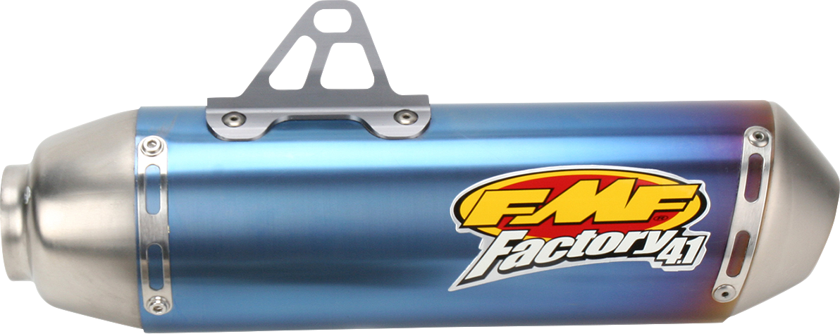 FMF Factory 4.1 Muffler - Anodized Titanium 041291 1821-0547