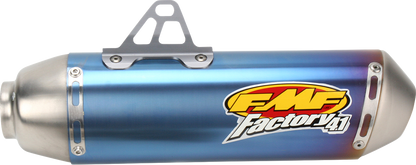 FMF Factory 4.1 Muffler - Anodized Titanium 041291 1821-0547