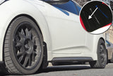 Rally Armor 12-18 Hyundai Veloster Black UR Mud Flap w/ Grey Logo MF24-UR-BLK/GRY