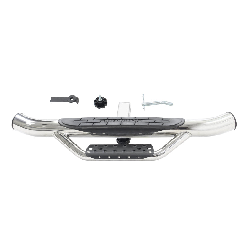 Go Rhino Dominator Hitch Step - Stainless D360PS