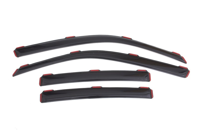 AVS 11-18 Dodge Charger Ventvisor In-Channel Front & Rear Window Deflectors 4pc - Smoke 194313