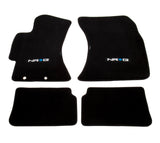 NRG Floor Mats - 2009-2011 Subaru Impreza WRX/STi (NRG Logo) - 4pc. FMR-410NRG