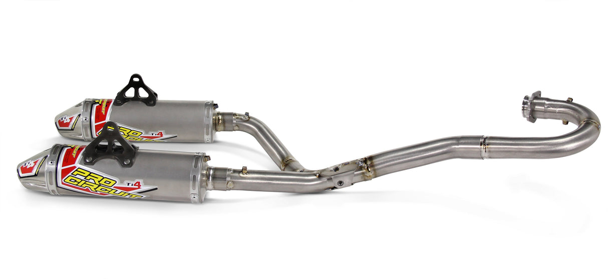 PRO CIRCUIT Ti-4 Dual Exhaust System 4H09250-TI-GP2