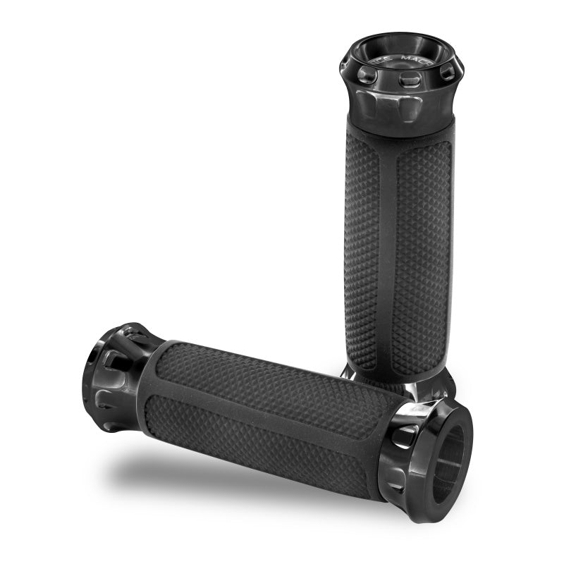 Performance Machine Overdrive Grip Set  - Black Ano 0063-2082-B