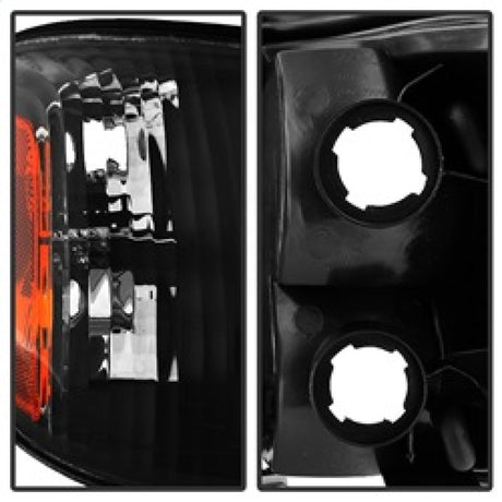 Xtune Toyota Tundra Double Cab 05-06 OEM Style Headlights & Corner Lights Black HD-JH-TTUN05-AM-BK 9034336
