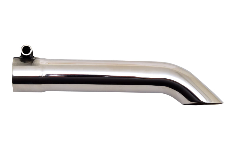 Gibson Turn Down Slash-Cut Tip - 1.5in OD/1.5in Inlet/8in Length - Stainless 500415