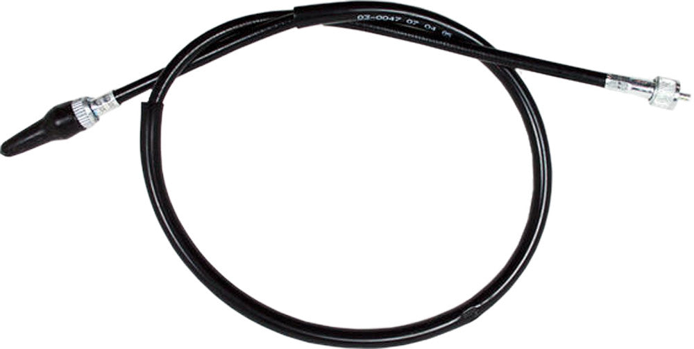 MOTION PROBlack Vinyl Speedo Cable03-1947