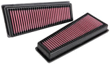 K&N 17-20 Mercedes Benz E63 V8-4.0L F/I Replacement Drop In Air Filter 33-3140