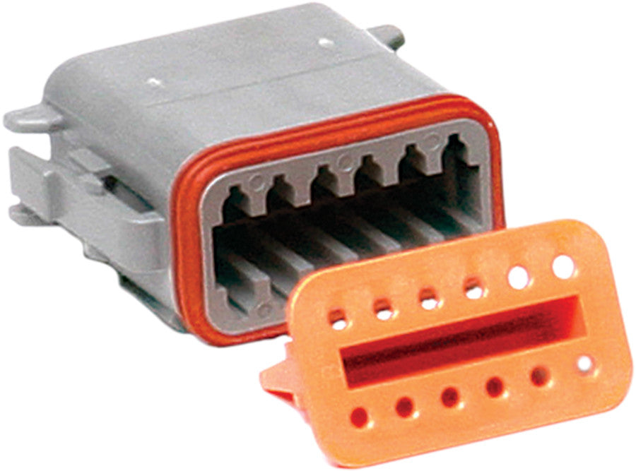 NOVELLOMale Connector Plug 12-Pin GreyDN-12P