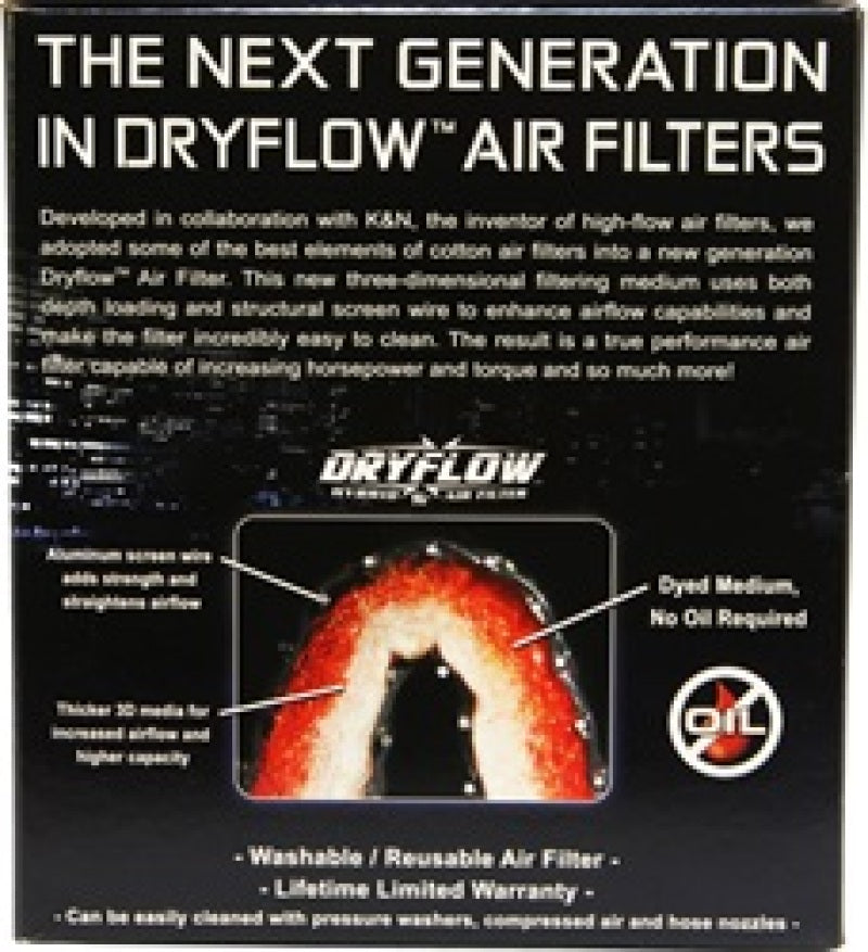 AEM Aif Filter, 3inFLG/ 5inOD/ 6-1/2inH Dry Flow 21-2036DK