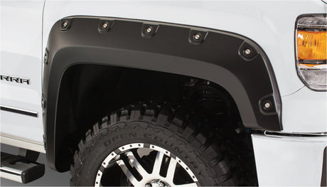 Bushwacker 06-14 Nissan Frontier Styleside Boss Pocket Style Flares 4pc 58.6in Bed - Black 71906-02