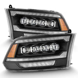 AlphaRex 09-18 Ram 2500 NOVA LED Proj Headlights Plank Style Chrome w/Activ Light/Seq Signal/DRL 880556