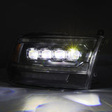 AlphaRex 09-18 Ram 2500 NOVA LED Proj Headlights Plank Style Chrome w/Activ Light/Seq Signal/DRL 880556