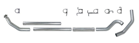 Diamond Eye KIT 4in TB MFLR RPLCMENT PIPE SGL AL: 98.5 - 02 DODGE CUMMINS 5.9L K4212A-RP