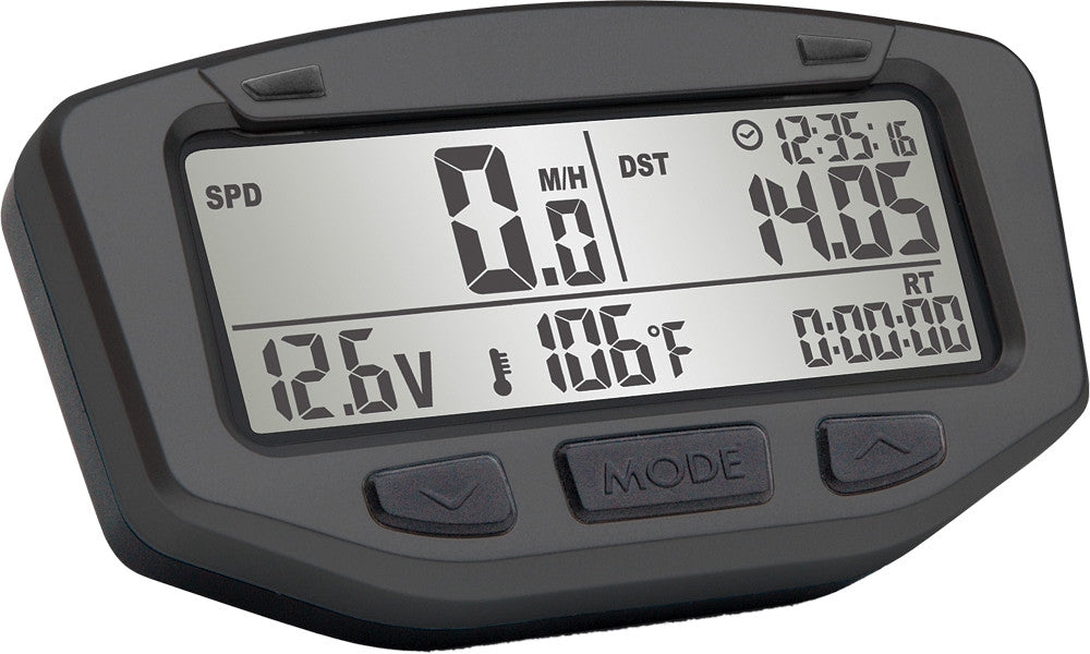 TRAIL TECH Striker Digital Gauge Kit (Black) 712-401
