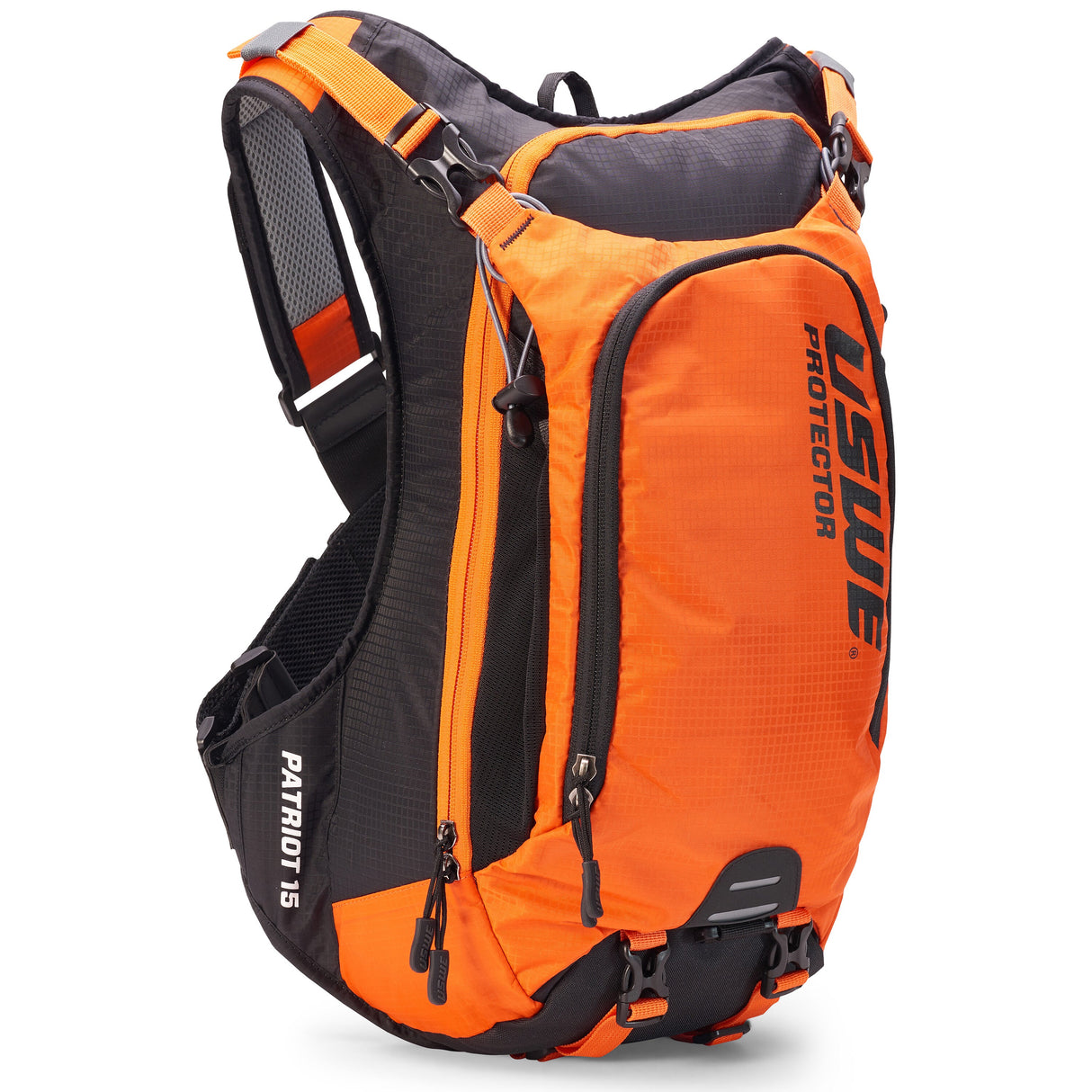 USWE Patriot 15 With Ce Sas-Tech Back Protector Orange/Black 2150715