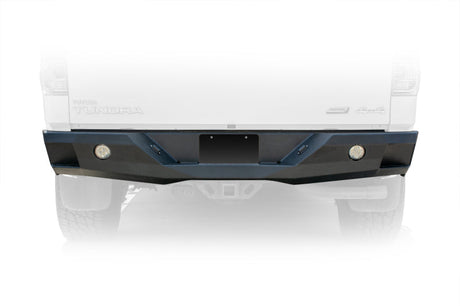 DV8 Offroad 07-13 Toyota Tundra Rear Bumper Winch Ready - Black Powdercoat RBTT2-02