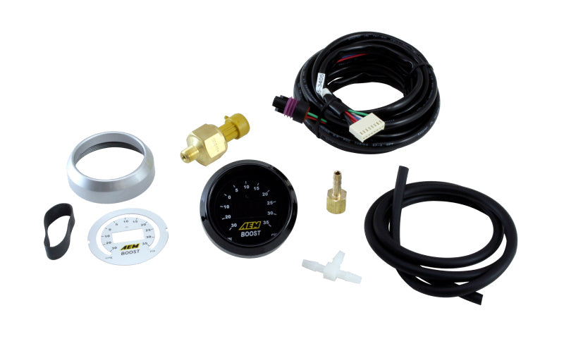 AEM 52mm Boost Digital Gauge -30-35psi 30-4406