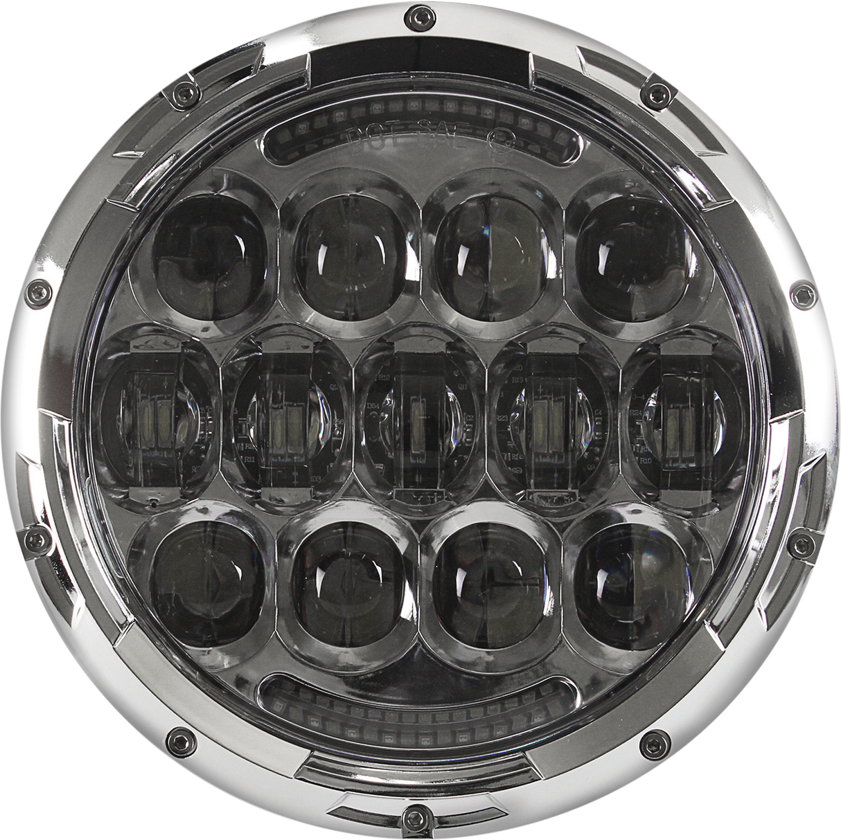 CYRON Headlight 7" Chrome ABIG7-A6KC