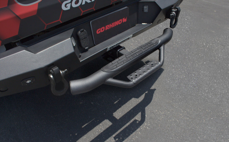 Go Rhino Dominator Hitch Step - Black D360T