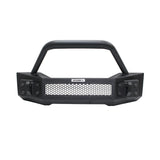 Go Rhino 07-20 Jeep Wrangler JL/JLU/JK/JKU/Gladiator JT Rockline Front Stubby Bumper w/ Overrider 331101T