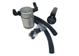 J&L 99-04 Ford Mustang SVT Cobra Passenger Side Oil Separator 3.0 - Clear Anodized 3018P-C
