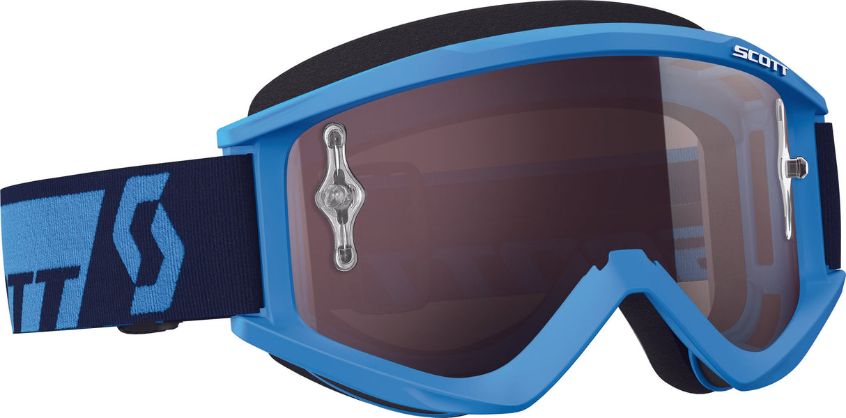 SCOTT Recoil Xi Goggle Blue W/Silver Chrome Lens 246485-0003269