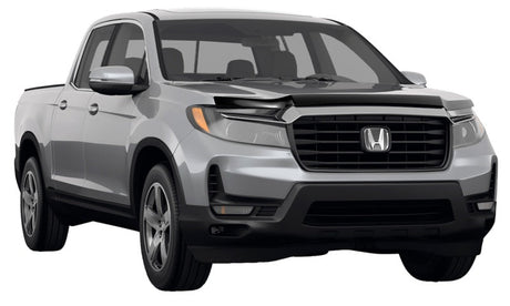 AVS 21-22 Honda Ridgeline / 2022 Honda Passport Aeroskin Low Profile Hood Shield - Smoke 322202