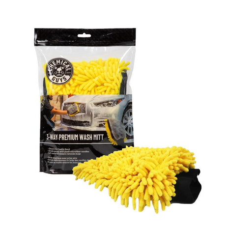Chemical Guys Three-Way Premium Microfiber Wash Mitt MIC494