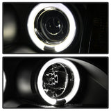 Spyder BMW E46 3-Series 02-05 4DR Projector Headlights 1PC LED Halo Blk PRO-YD-BMWE4602-4D-AM-BK 5042415