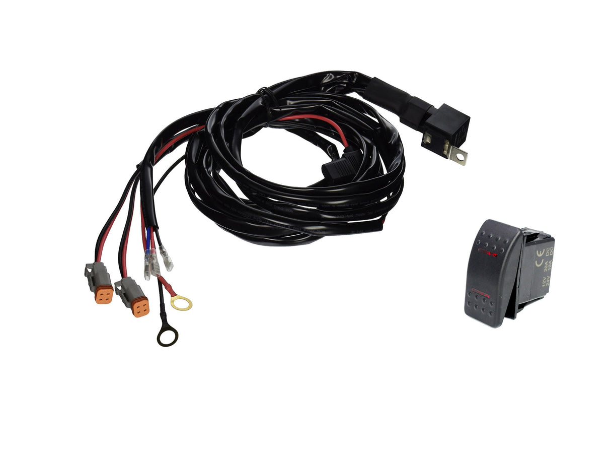 TIGER LIGHTS Dual Light Harness 4 Pin TLMWH3