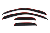 AVS 07-13 Chevy Silverado 1500 Ext. Cab Ventvisor Front & Rear Window Deflectors 4pc - Smoke 194040