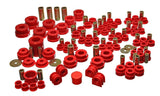 Energy Suspension 02-09 Nissan 350Z / 03-07 Infiniti G35 Coupe Red Hyper-Flex Master Bushing Set 7.18108R