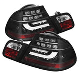 Spyder 04-06 BMW E46 2Dr (Coupe ONLY No Conv.) Lgtbar Styl LED Tail Lghts Blk ALT-YD-BE4604-LBLED-BK 5076564