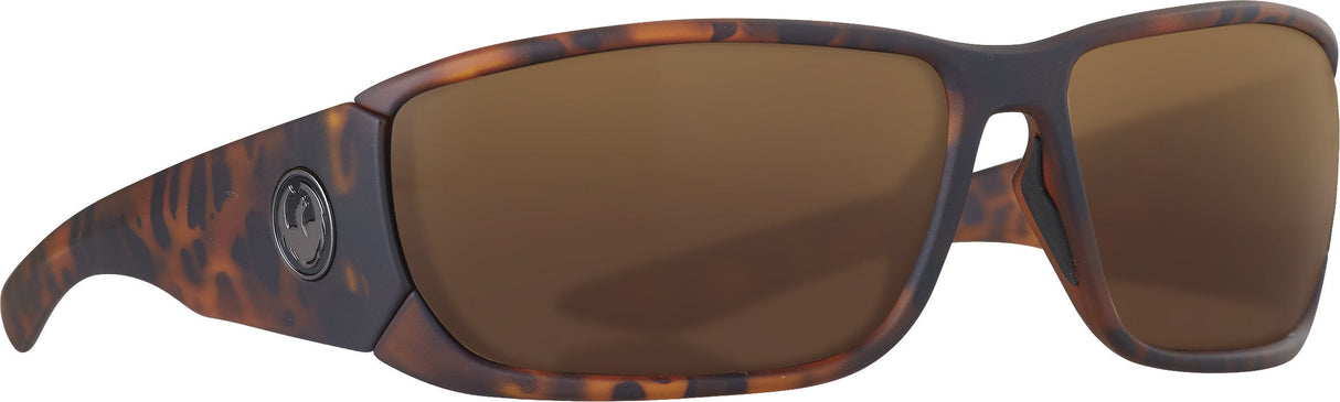 DRAGON Tow In Sunglasses Matte Tortoi W/Bronze Lens 351596615244