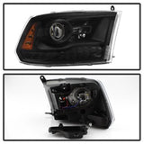 xTune Dodge Ram 13-17 ( w/ Factory Projector LED) Projector Headlight - Black HD-JH-DR13-P-BK 9040238